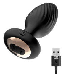 INTOYOU Plug vibrant et rotatif Drago 8 x 3.4cm